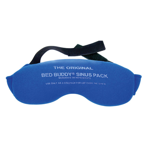Bed Buddy Sinus Headache Relief Mask - Heated Eye Mask and Cold Eye Mask - Stye Eye Compress and Eye Heating Pad, For Headaches,