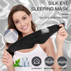 LC-dolida Sleep Mask with Bluetooth Headphones, Sleep Headphones Bluetooth Sleep Mask Eye Mask Pressure Relief Night Sleeping He