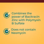 Polysporin First Aid Topical Antibiotic Skin Ointment With Bacitracin Zinc & Polymyxin B Sulfate, For Infection Protection & Wou