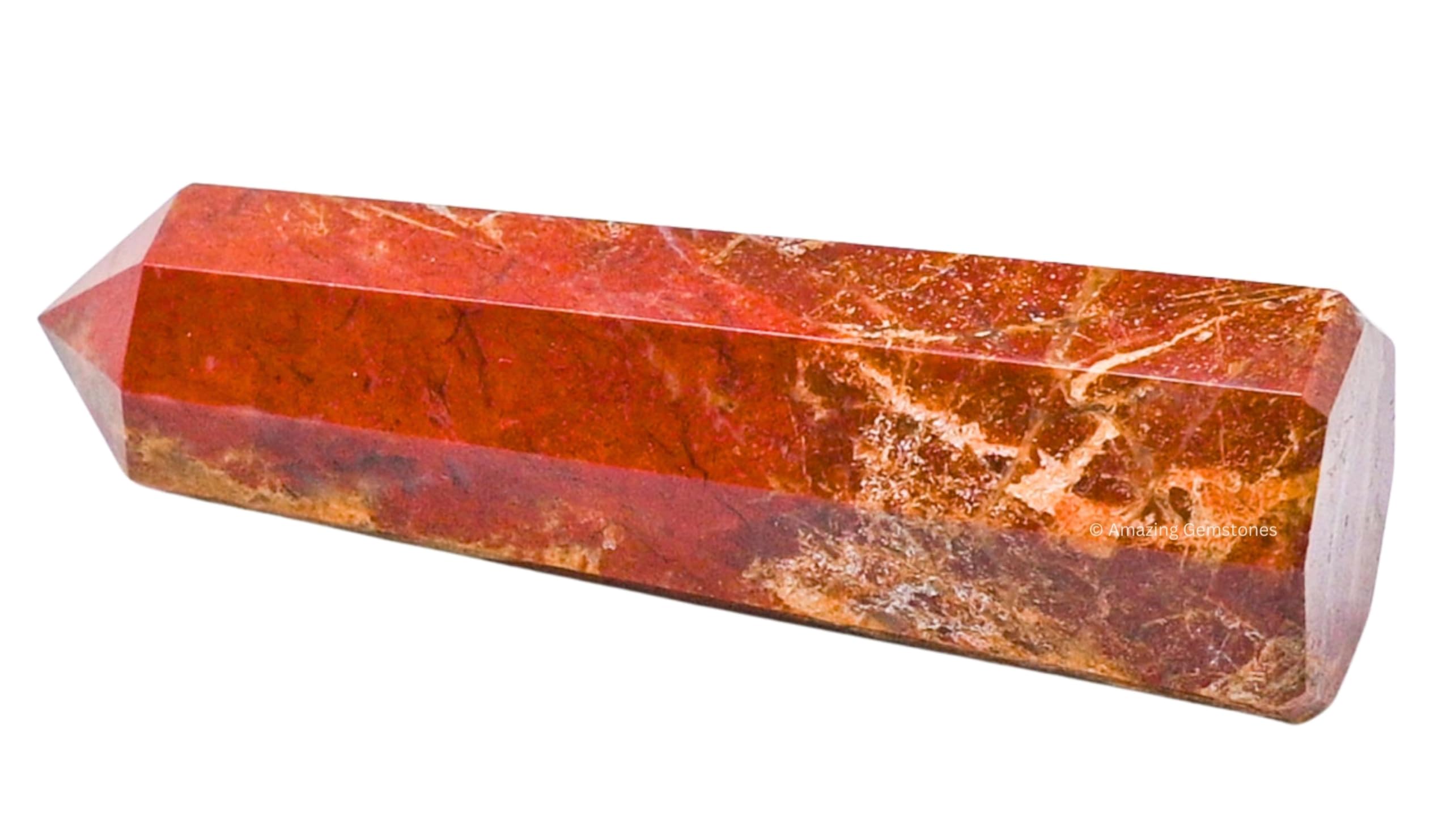 Brecciated Jasper Crystal Towers ~ Natural Healing Crystal Point Obelisk for Reiki Healing and Crystal Grid (2'' to 3'' INCH)