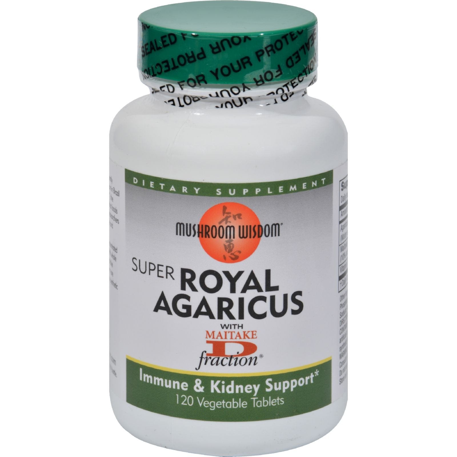 Mushroom Wisdom Super Royal Agaricus - 120 Cap