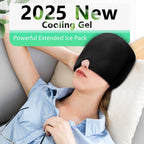 Migraine Headache Relief Cap, Migraine Relief Cap Hot & Cold Therapy Hangover Hat Mask Odorless Migraine Headache Hat for Puffy
