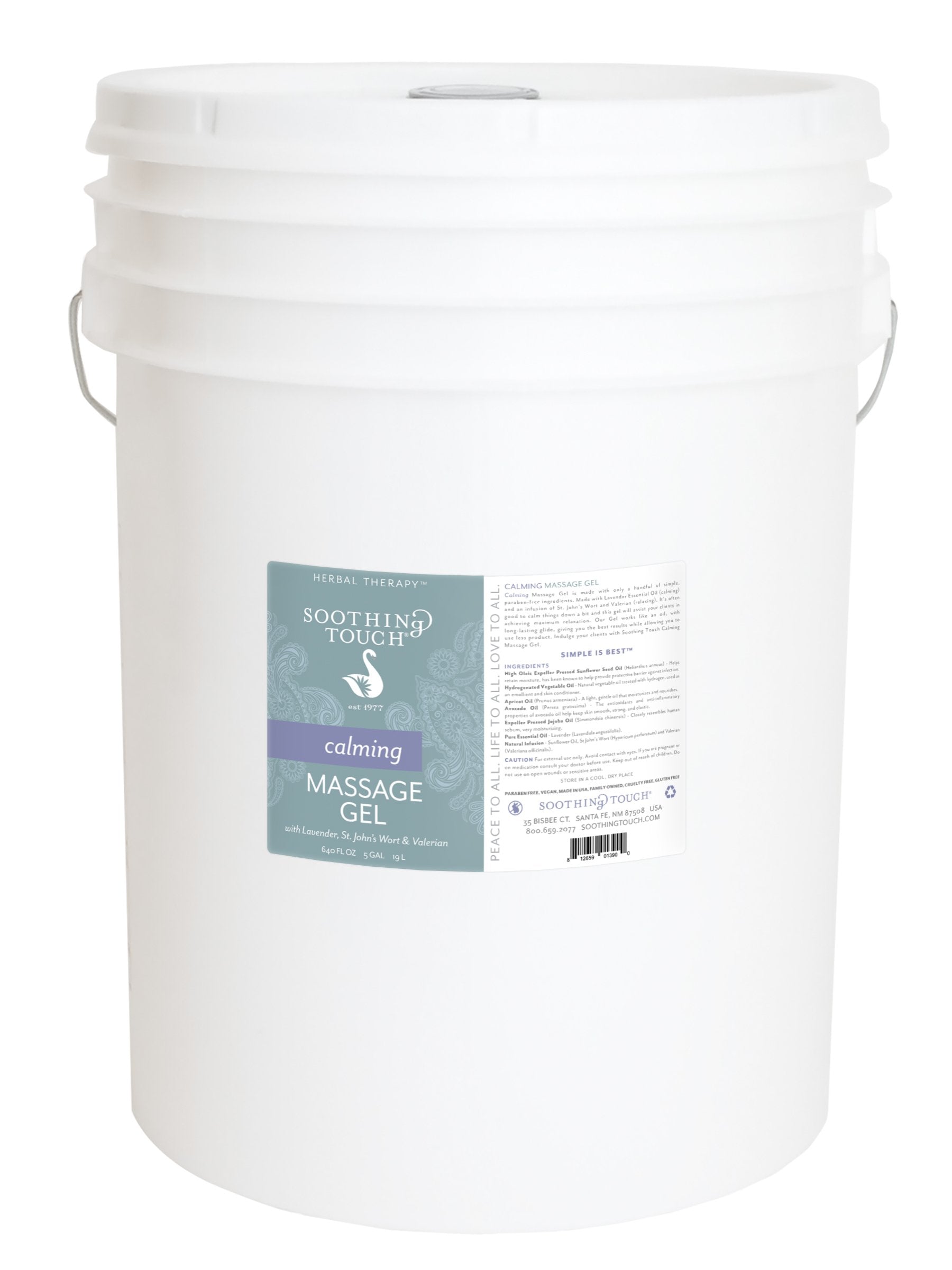 Soothing Touch Calming Massage Gel, Lavender, 640 Ounce