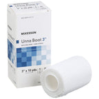 McKesson Unna Boot with Zinc Oxide, Non-Sterile, 3 in x 10 yd, 1 Roll, 12 Packs, 12 Total