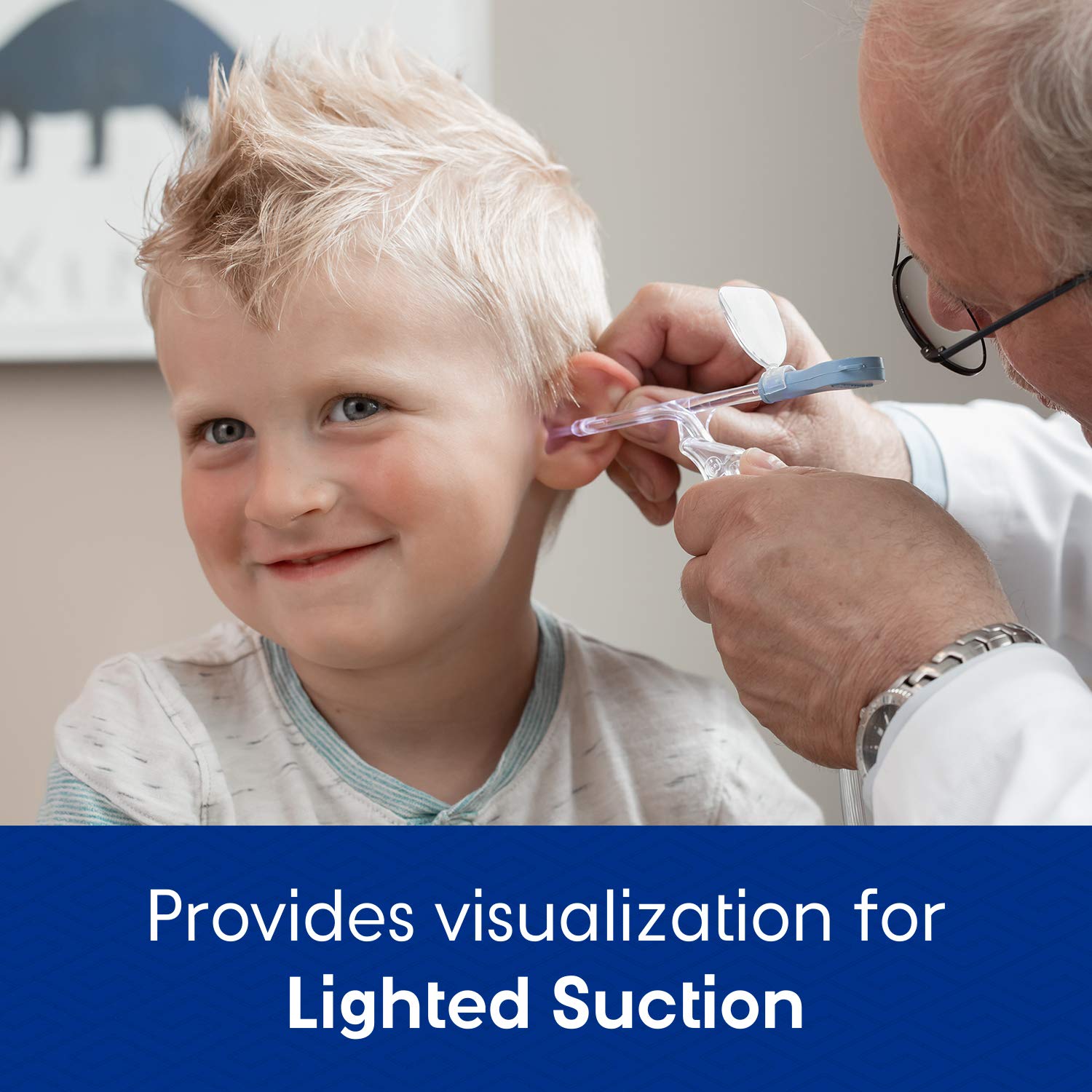 Bionix - 2200 Light Source for The Lighted Ear Curette System, Earwax Removal Kit Attachment, Increases Visibility, Aids in Wax