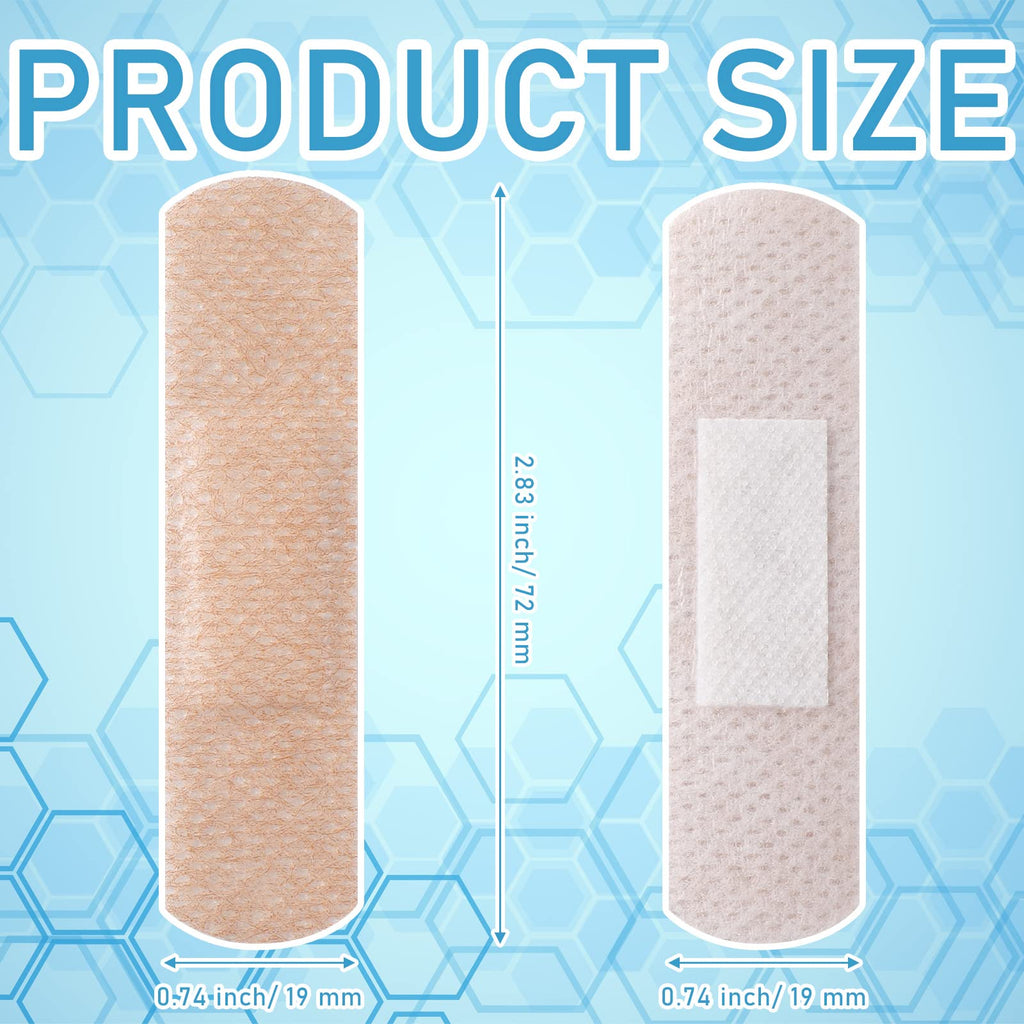 Funtery 100 Pcs Silicone Adhesive Bandages Bulk Sensitive Skin Painless Removal Bandages for Sensitive Fragile Skin Elderly Pain