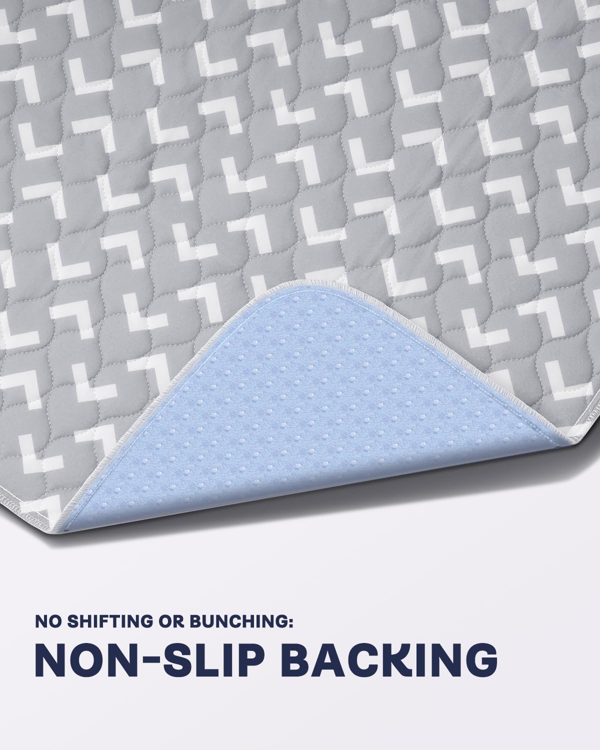 Non-Slip Bed Pads for Incontinence Washable (34 x 36|2 Pack), Waterproof Bed Pads, Bed Wetting Pads for Bed, Sofa, Floor, Resuab