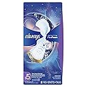 Always Infinity FlexFoam Pads for Women, Size 5, Extra Heavy Overnight Absorbency, Unscented, 22 Count