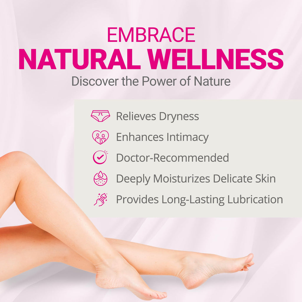Lubrigyn - Cream for Feminine Care, Fusion of Natural Oil-Based Moisturizing Intimate Lubricant with Hyaluronic Acid and Fitoext