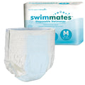 Swimmates Adult Swim Underwear, Pull-Up with Tear-Away Side Seams, Unisex, Disposable, Medium (34-48 Waist), 20 Count (Case of 4