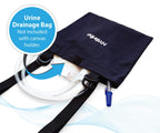 NYOrtho Urine Drainage Bag Holder - Privacy Canvas Covers with Adjustable Straps for Urine Bags, Nephrostomy Bags, Foley Bags, C