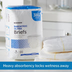 McKesson Ultra Briefs, [32 Count], 3XL, Up to 95 in. Incontinence Adult Diapers with Tabs, Heavy Absorbency, Unisex, Disposable,