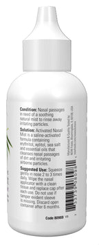 NOW Foods Solutions, Activated Nasal Mist, Soothes Nasal Passages with Erythritol and Sea Salt, 2-Ounce