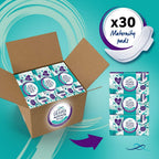 Lil-Lets Extra Long Postpartum Maxi Pads with Wings - 30 Pack Bundle for Post-Natal Bleeding & Heavy Flow - Postpartum Essential