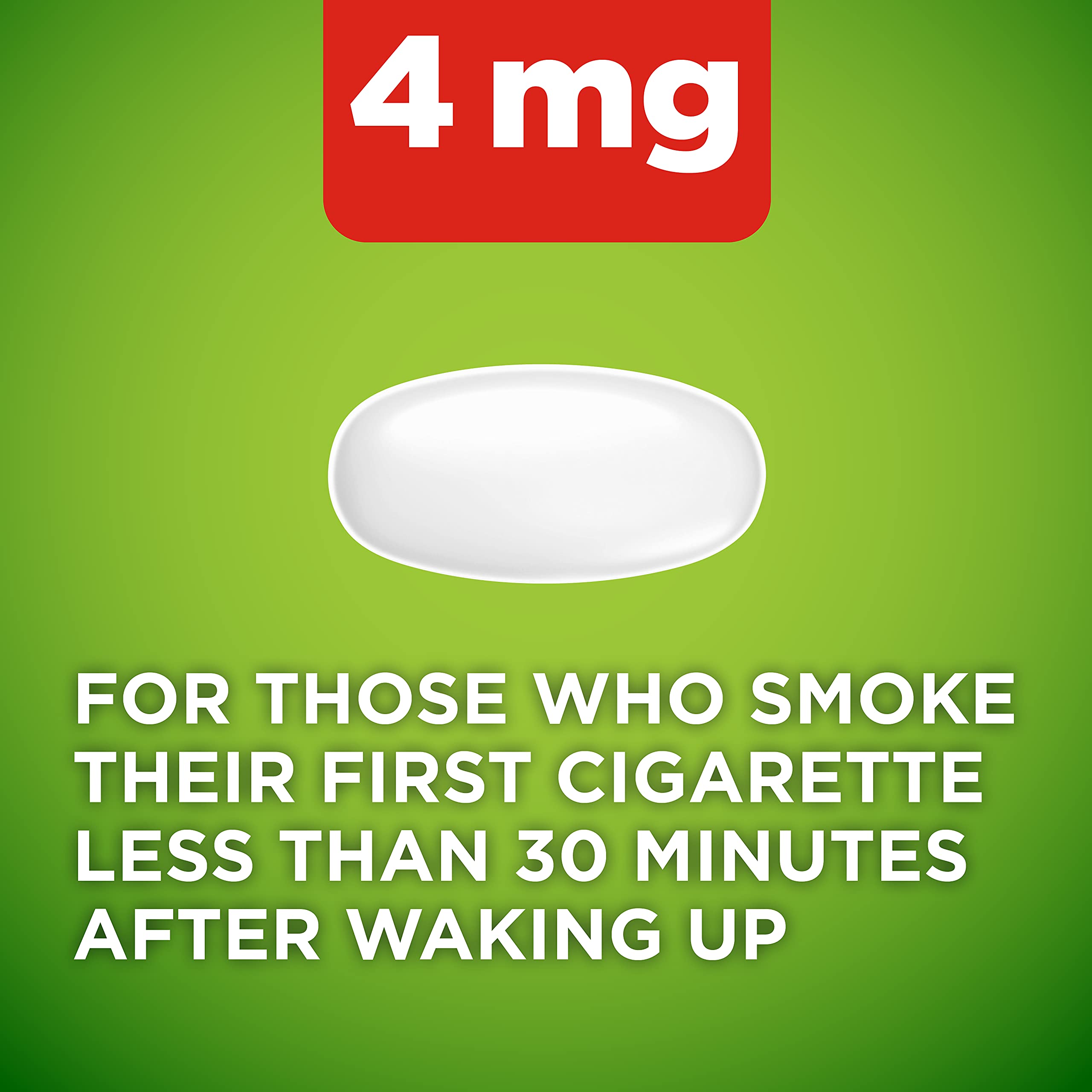 Amazon Basic Care Mini Nicotine Polacrilex Lozenge 4 mg, Citrus Flavor, Stop Smoking Aid, 81 Count