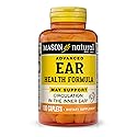MASON NATURAL Advanced Ear Health Formula - Supports Healthy Circulation in The Inner Ear, Ringing Ears Relief, 100 Caplets