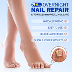 Nail Patches 21 PCS Toenail Treatment Extra Strength 8-Hour Overnight Nail Fast Acting Repair Effortless Hydrogel Nail Care and