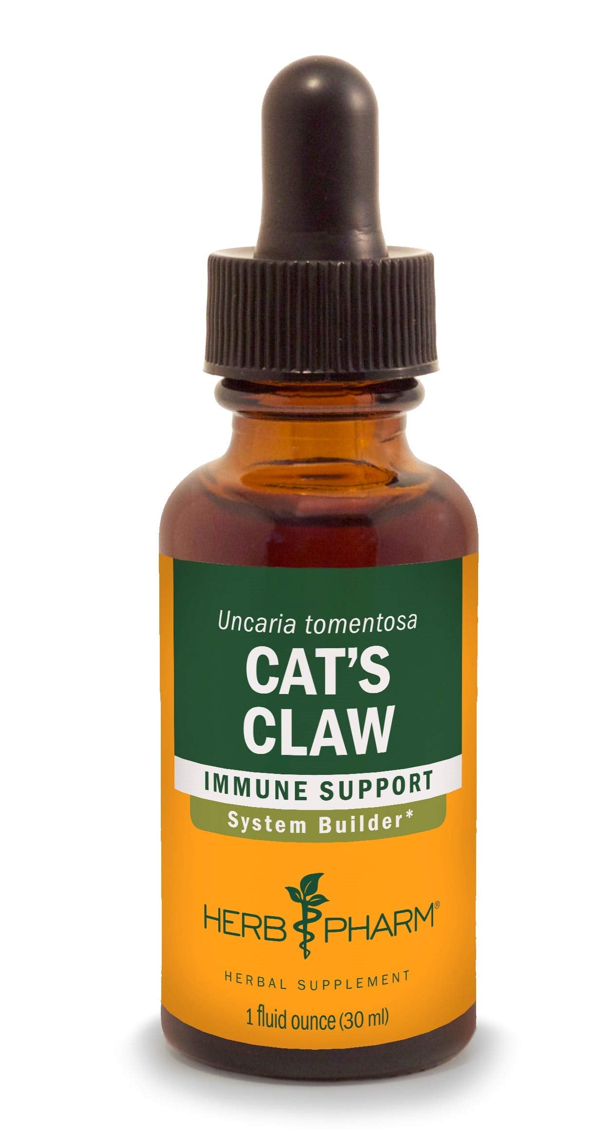 Herb Pharm Cats Claw (UNA de Gato) Liquid Extract for Immune System Support - 1 Ounce