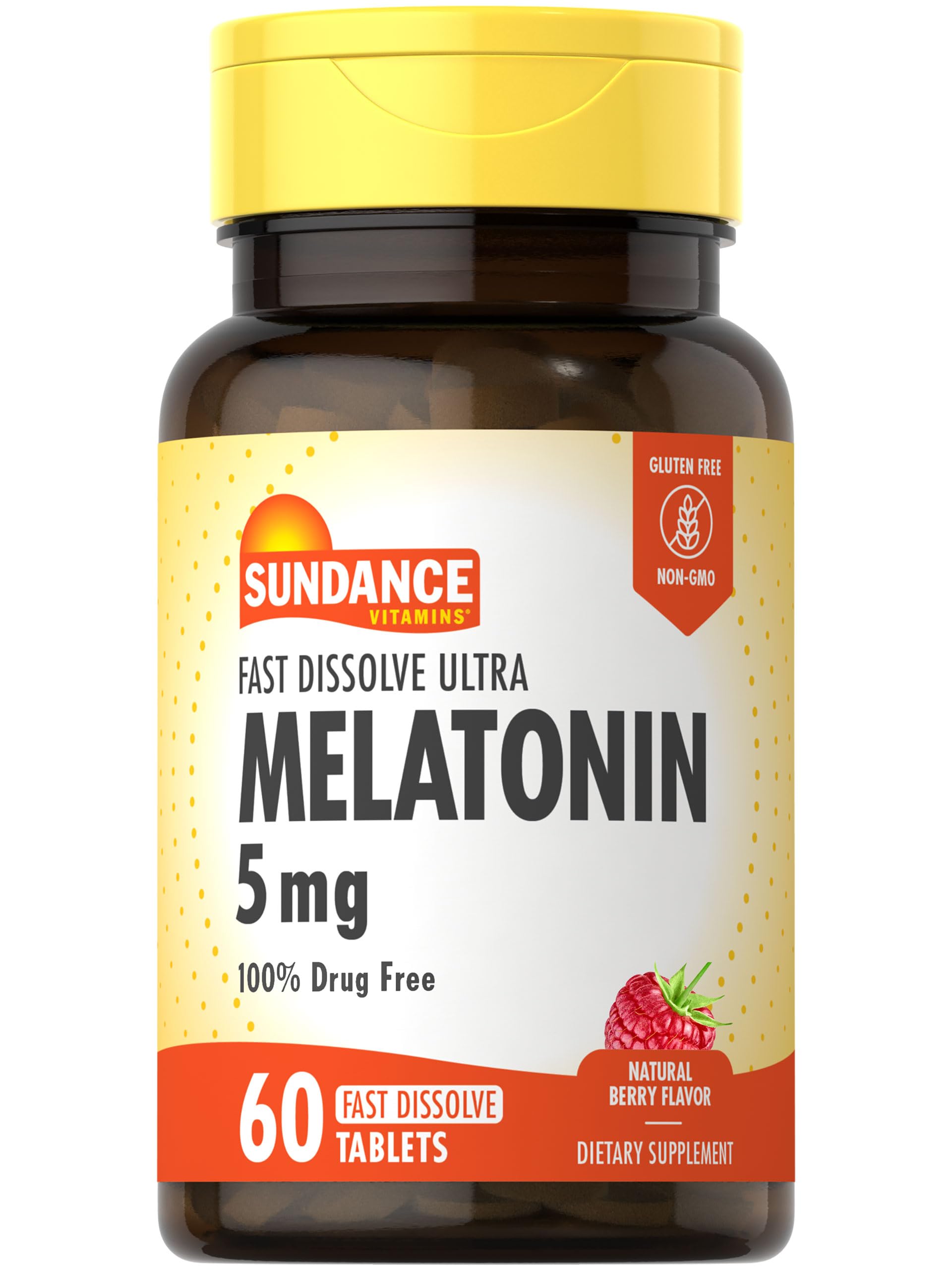 Sundance 5 Mg Melatonin Tablets, 60 Count