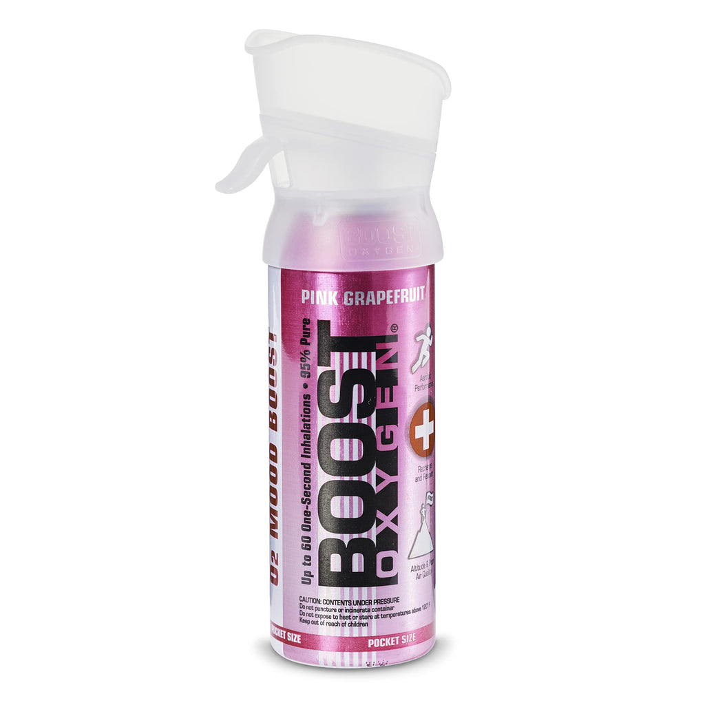 Boost Oxygen All New 3 Liter Supplemental Oxygen to Go | All-Natural Respiratory Support for Health, Wellness, Performance, Reco