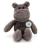 Thermal-Aid Zoo Animals - Happy The Hippo - Heatable Therapeutic Stuffed Animals for Kids - Hot & Cold Therapy - Ice Pack & Heat