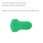 Howard Leight Maximum Lite Earplug Refill for HL400 Dispenser, 200 Pairs (LPF-LS4-REFILL),Green, XL
