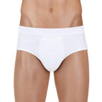 PRO-TECH-Dry - Washable & Reusable Urinary Incontinence Cotton Brief Underwear for Men, with Front Absorbent Area (White, XX-Lar