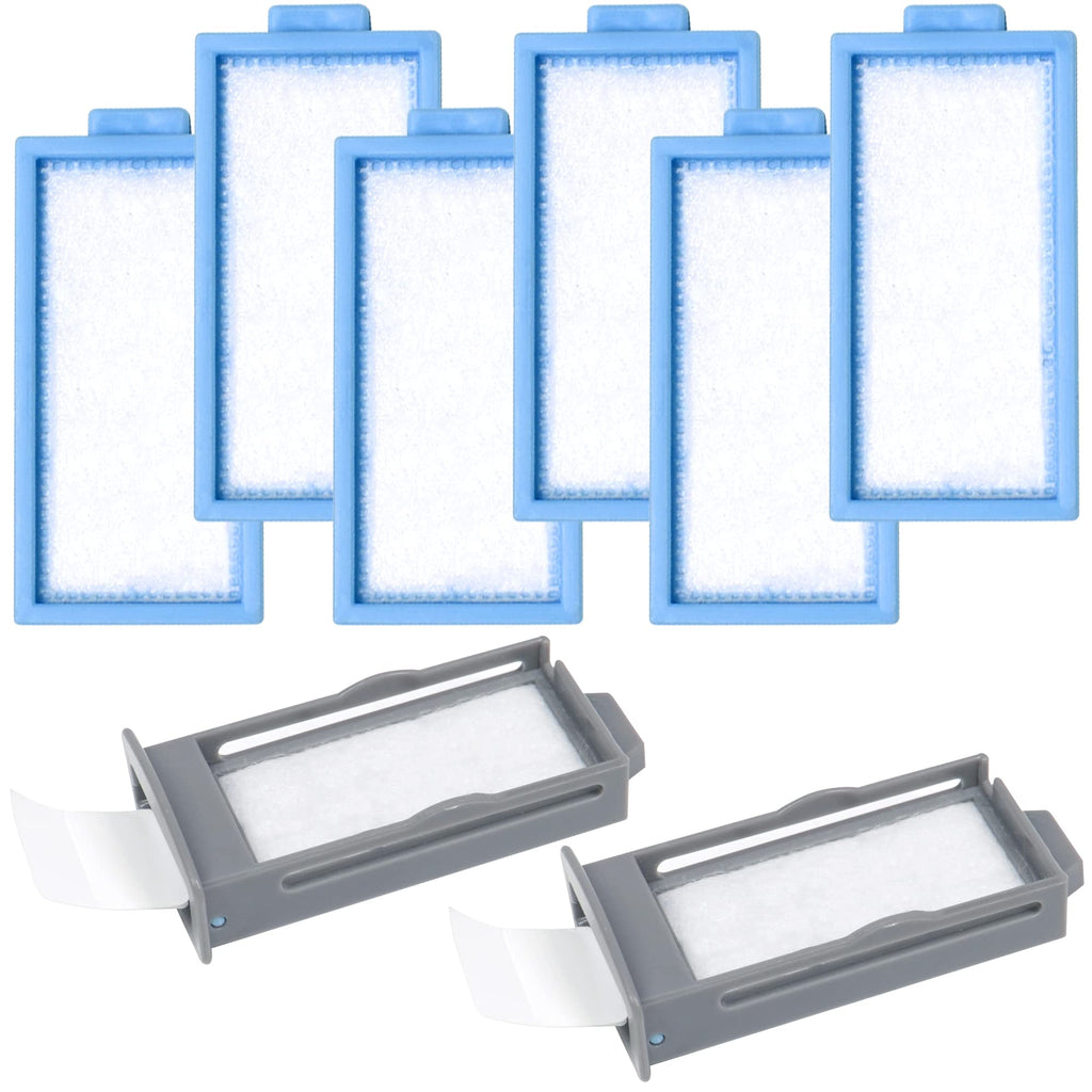 8PCS Replacement Filters for Dream Station 2, Includes 6PCS Disposable Ultra Fine Filters & 2PCS Reusable Pollen Filters Supplie