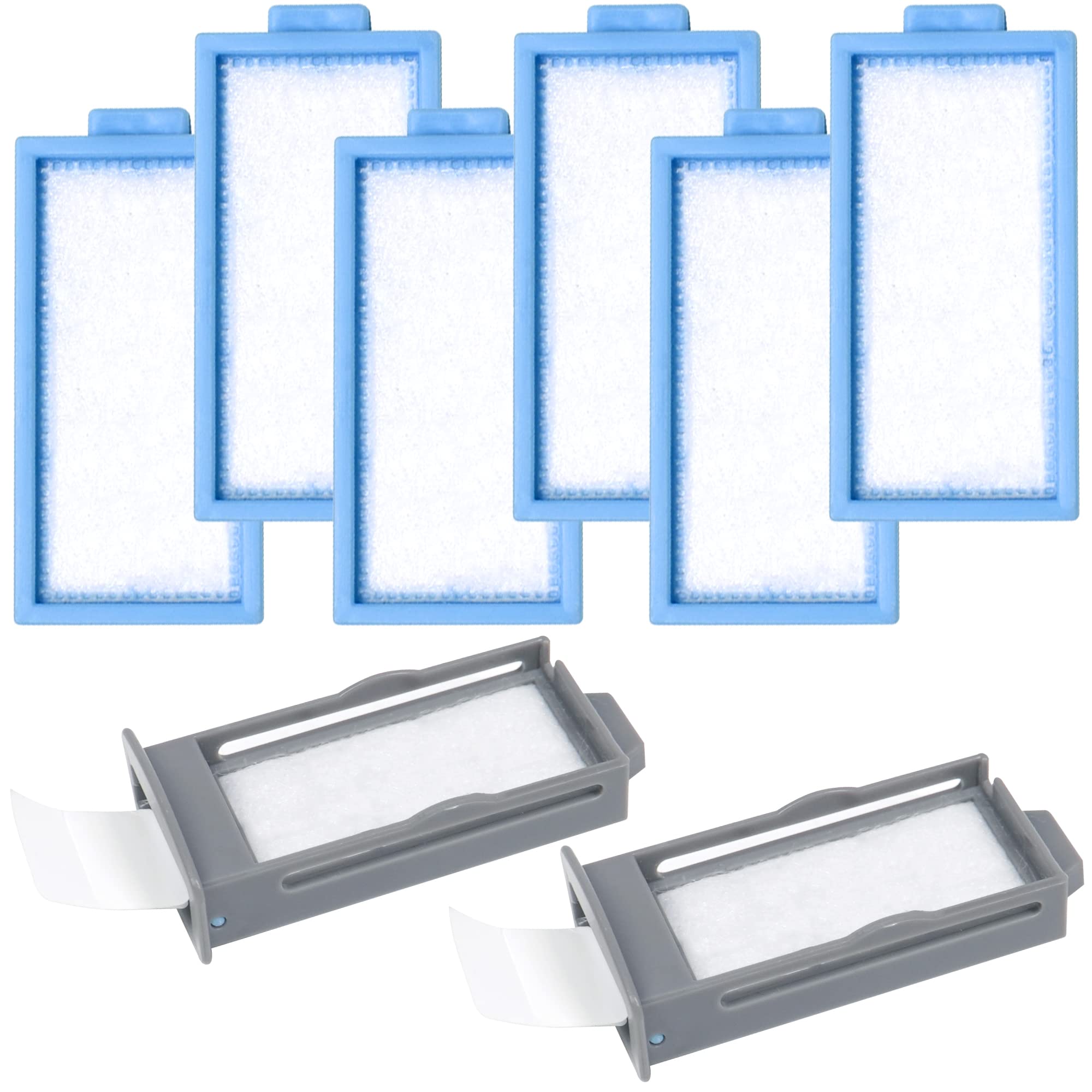 8PCS Replacement Filters for Dream Station 2, Includes 6PCS Disposable Ultra Fine Filters & 2PCS Reusable Pollen Filters Supplie