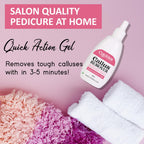 Cutikles Professional Callus Remover Gel for Feet - Extra Strength Gel Instantly Removes Tough Calluses for Spa-Quality Pedicure
