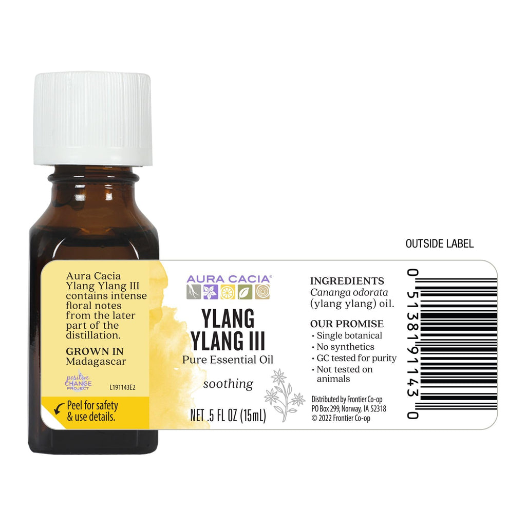 Aura Cacia 100% Pure Essential Oil Ylang Ylang - 0.5 fl oz