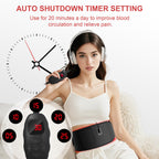 Red Light Therapy for Body:5 Light Levels Infrared Light Heat Therapy Belt Wrap for Back/Waist/Muscle/Pain Relief 660nm & 850nm