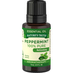 Nature s Truth Aromatherapy Pure Essential Oil, Peppermint, 0.51 Fl oz (5 Pack)
