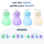 Mindsight Breathing Buddha Guided Visual Meditation Tool for Mindfulness | Slow Your Breathing & Calm Your Mind for Stress & A
