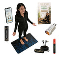 Grounding Mat for Bed & Feet, Conductive Earthing Pad for Home, Blue