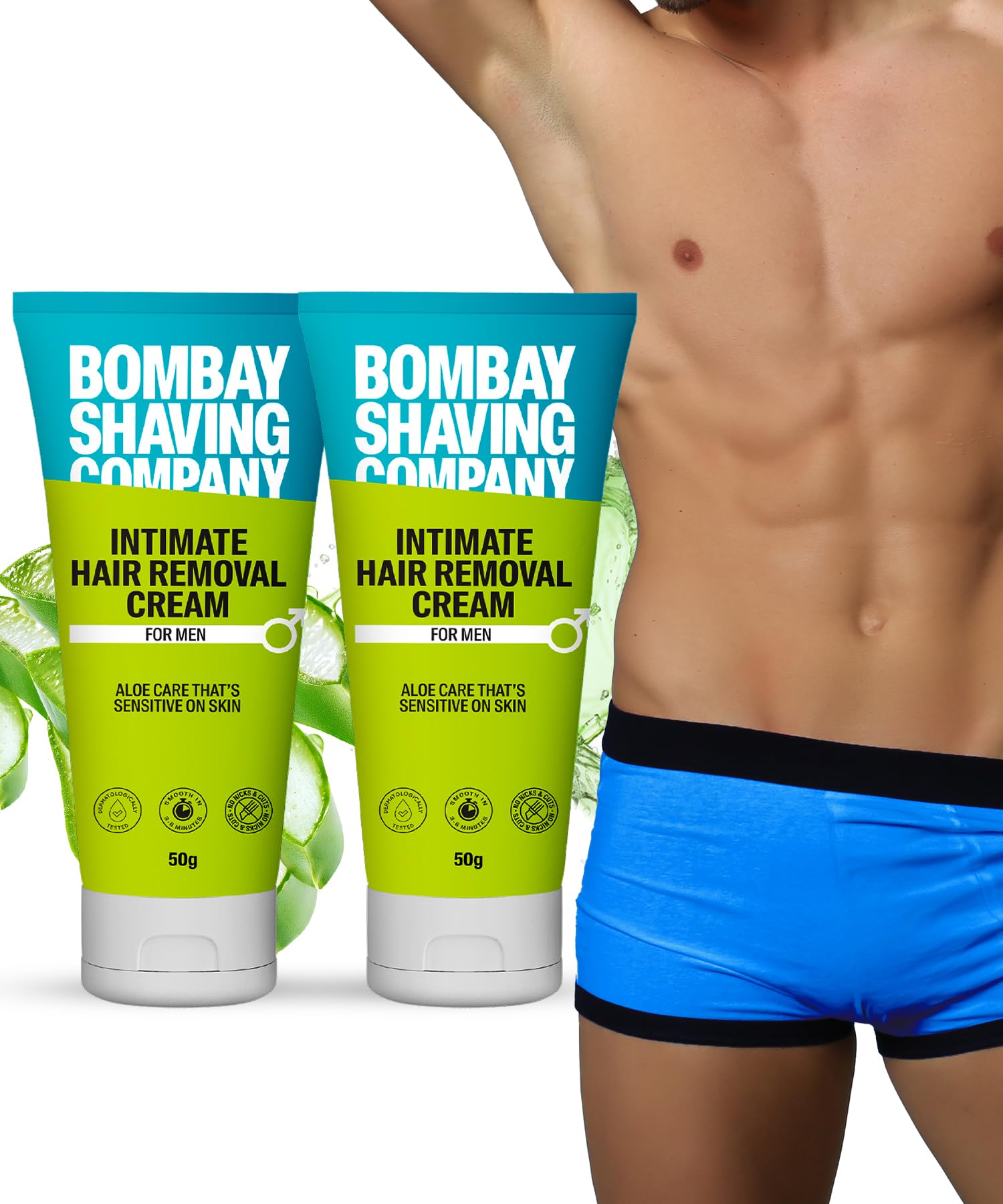Bombay Shaving Company Intimate Hair Removal Cream | Pubic Hair Removal | Painless Hair Removal | For Sensitive Body Areas | Hai