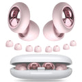 Vosaf Ear Plugs for Sleeping Noise Cancelling, Soft Ear Plugs for Concert, 45dB Reusable for Noise Reduction with 8 Ear Tips, Si
