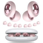 Vosaf Ear Plugs for Sleeping Noise Cancelling, Soft Ear Plugs for Concert, 45dB Reusable for Noise Reduction with 8 Ear Tips, Si