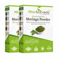 Attar Ayurveda Pure Moringa Leaf Powder For Weight Loss 400 Grams