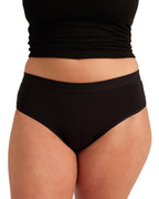 Saalt EveryWear Cotton Brief - Leakproof Period Underwear - Mid-Rise, Full Coverage Womens Underwear - Reusable & Washable - Rep