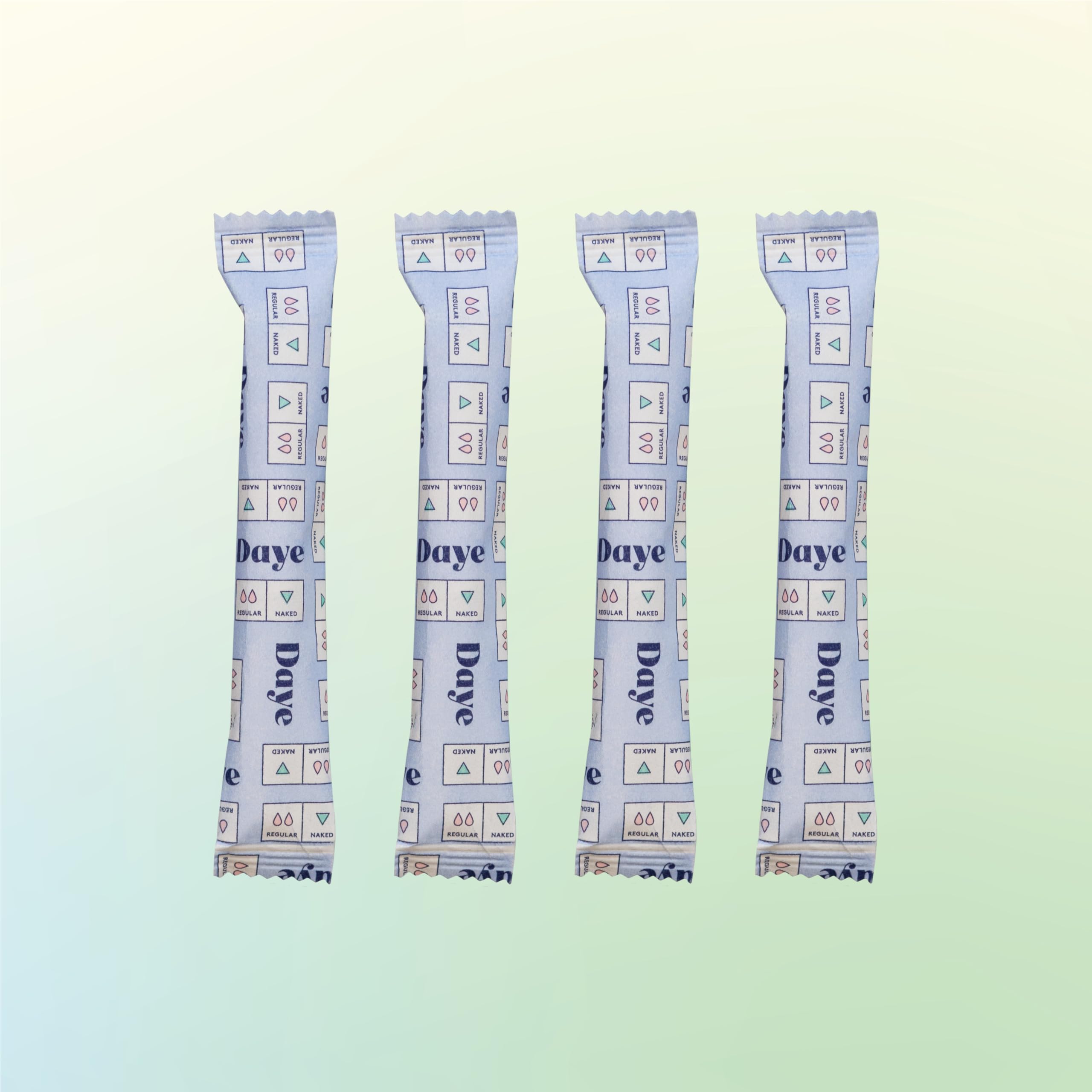 Daye Organic Tampons, 18 Ct, Regular Absorbency, Metal-Tested, No-Shed Sleeve, Gamma Ray Sanitized (Regular, 18, Count)