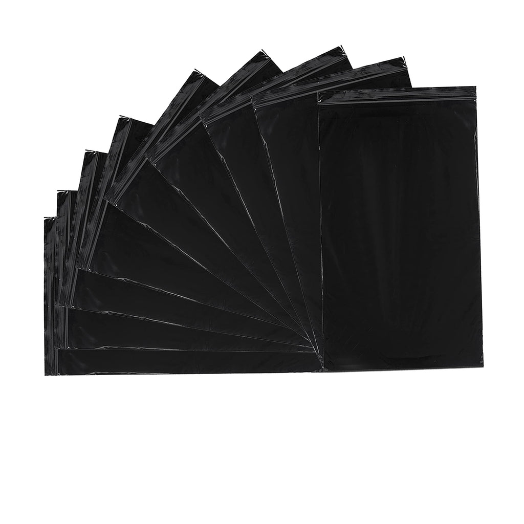 Trail Essentials Feminine Personal Disposal Bags- 100 Black Opaque Bags for Sanitary Disposal, with Purse Pouch. Discreet Dispos