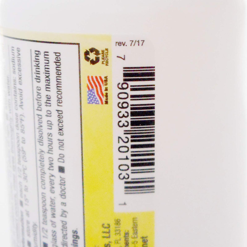 Sodium Bicarbonate USP 3oz Powder Bicarbonato de Soda 3-PACK