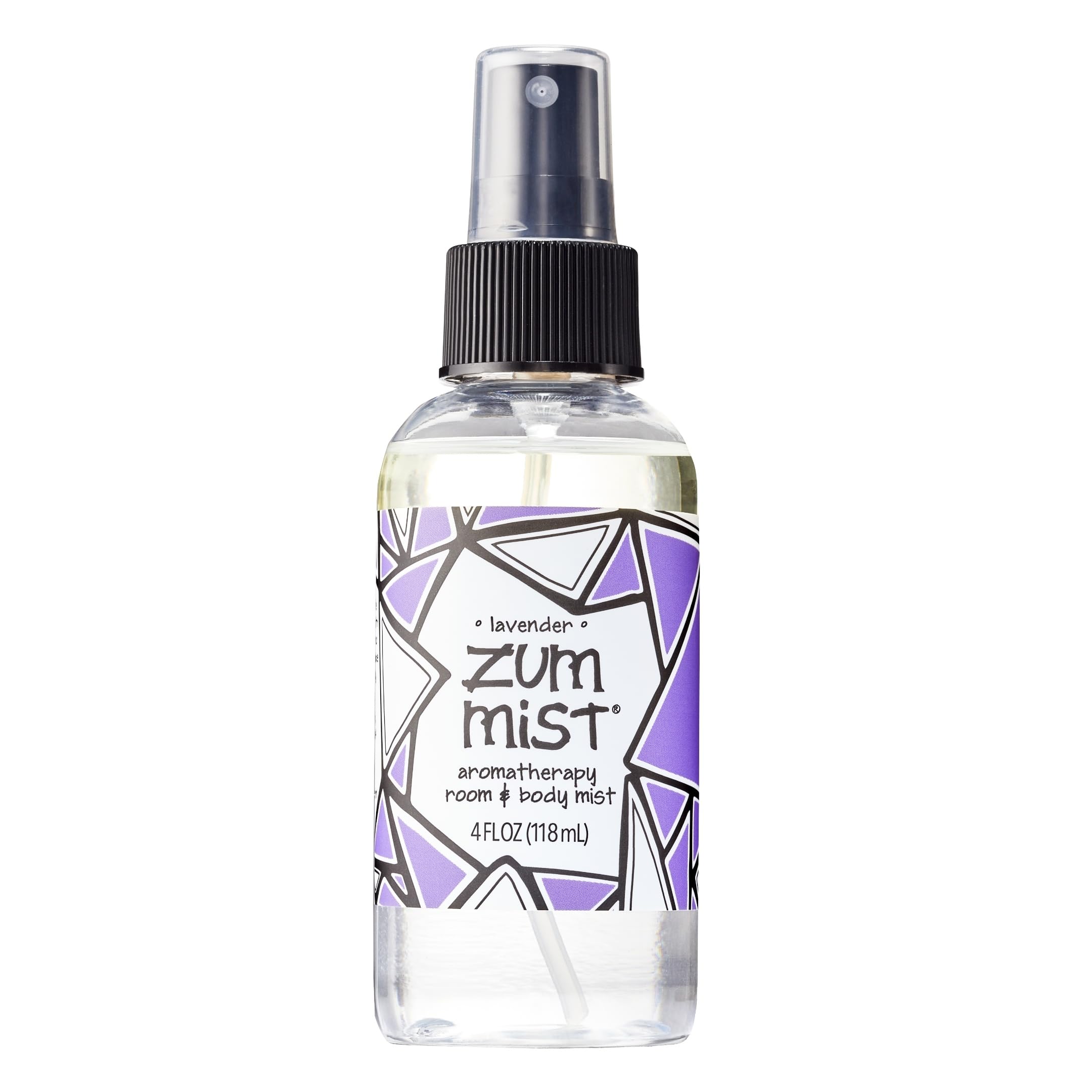 Zum Indigo Wild Mist Room & Body Spray - Aromatherapy Essential Oil Spray - Natural Body Mist & Room Spray - Lavender Scent - 4 