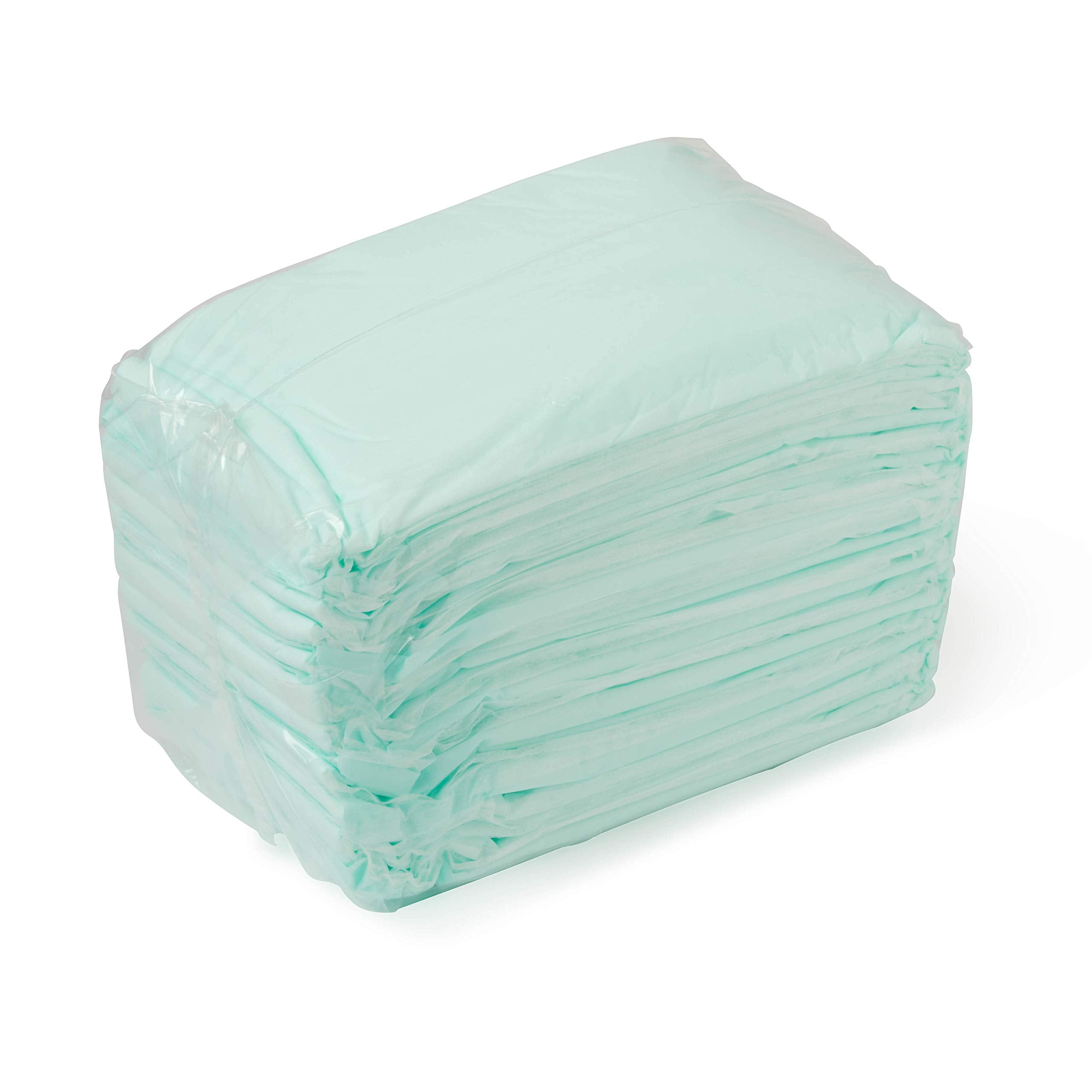 Medline Heavy Absorbency 23 x 36 Fluff and Polymer Disposable Underpads, 150 Per Case, Great for Protecting Beds, Furniture, Sur