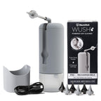 Wush Pro by Black Wolf - The Original Deluxe Water Powered Ear Cleaner with 6 Reusable Replacement Tips by Black Wolf - Safe & E