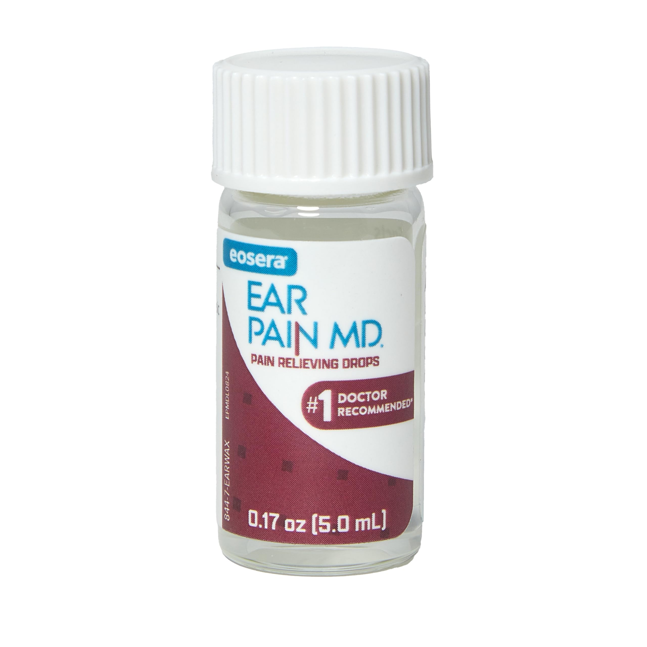 Ear Pain MD - Pain Relieving Drops with 4% Lidocaine | Ear Ache Pain Relief | Doctor Recommended | Fast-Acting | Temporary Pain