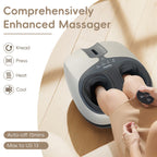 Howdy Cooling and Heating Foot Massager for Feet, Size 13 - Shiatsu Massage with Remote Control, Relief Plantar Fasciitis & Swol