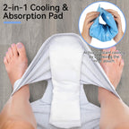 UHdod Postpartum Essentials Recovery Kit for Labor Delivery, Postpartum kit Gift Set for New Mom Includes Disposable Postpartum