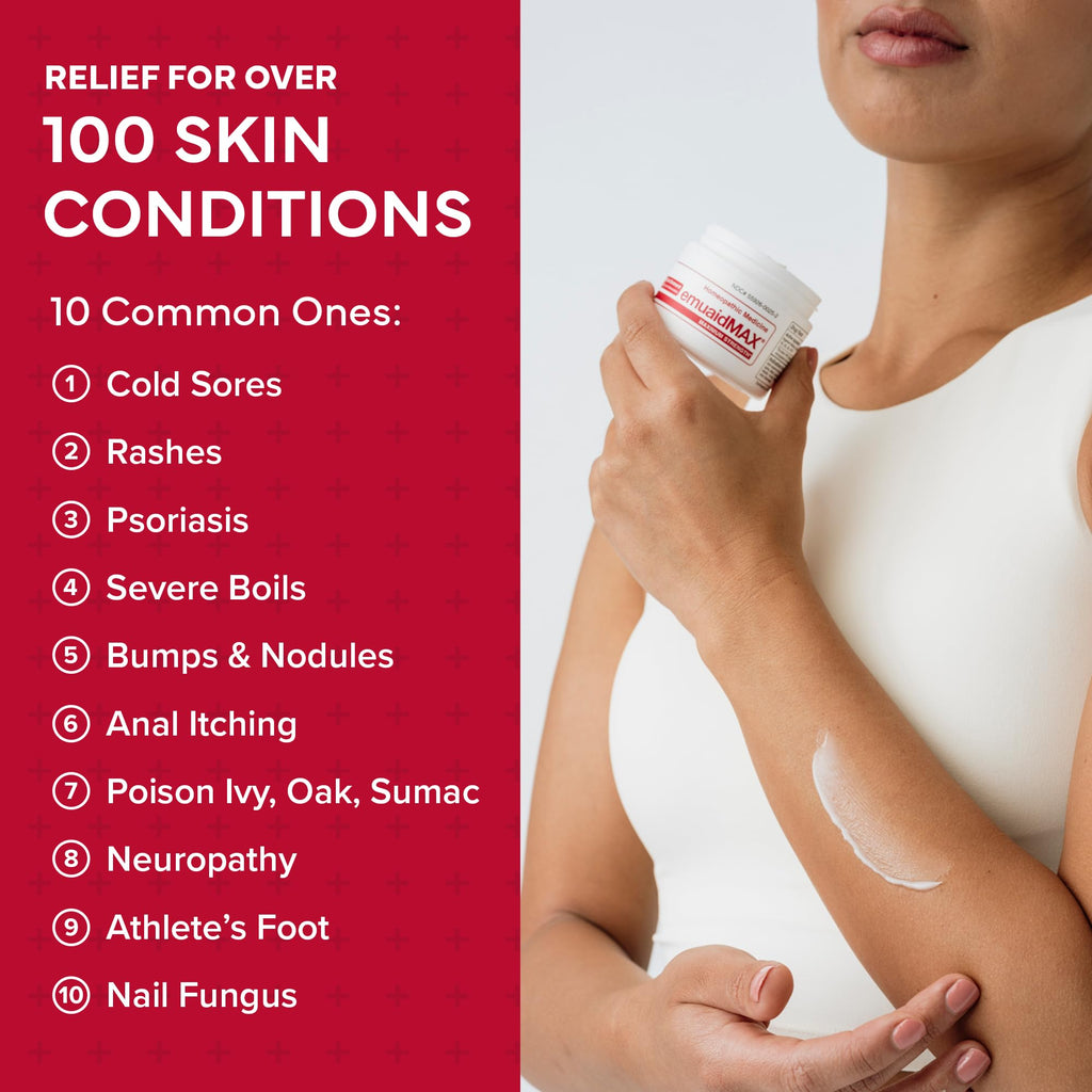 emuaid EMUAIDMAX Eczema Ointment, Maximum Strength Soothing Relief for Eczema, Psoriasis, Athletes Foot, Jock Itch, Rashes, Itch